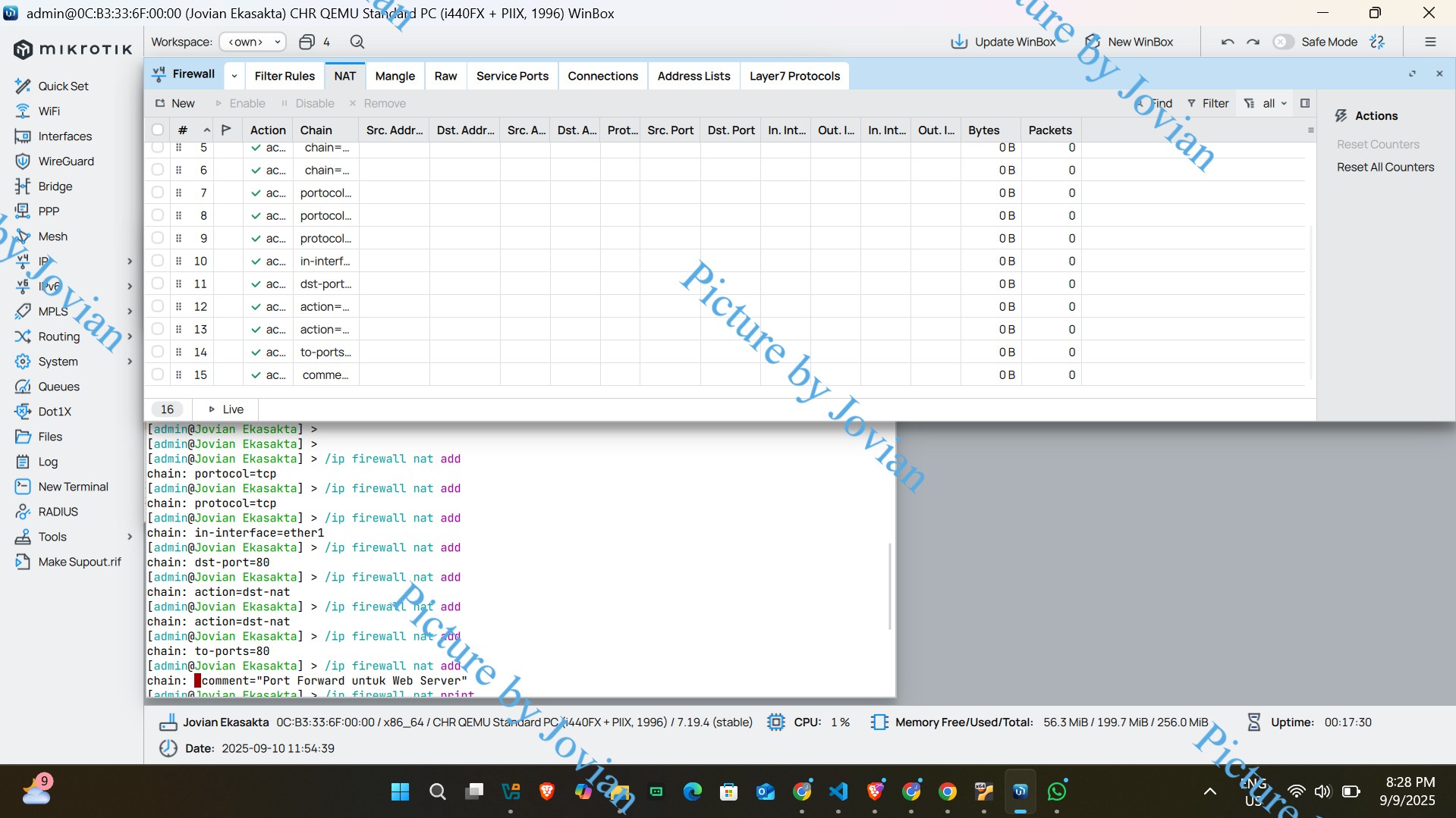 Topologi Jaringan MikroTik